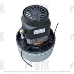 Çift (İki) Fanlı 24 V Süpürge Motoru 400W Bakır Sargılı - BT016024